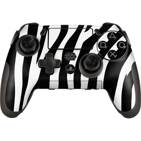 Zebra Print PlayStation Scuf Vantage 2 Controller Skin